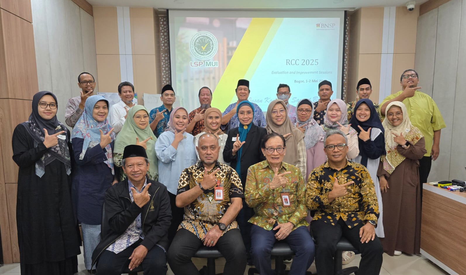LSP MUI Gelar Kegiatan Recognition of Current Competency (RCC) Asesor Kompetensi Tahun 2025 (Demo)