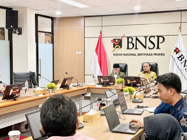 LSP MUI Hadiri Rapat Konsolidasi Antar LSP Bidang Keagamaan di BNSP
