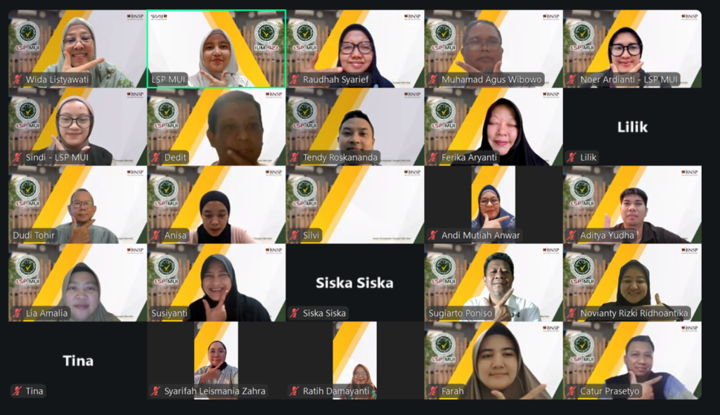 LSP MUI Perkuat Penjaminan Mutu Asesmen Jarak Jauh